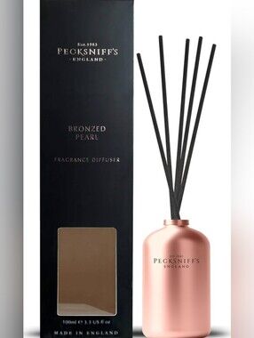 Pecksniffs's Bronzed Pearl Fragrance Diffuser - Rose Gold NIB